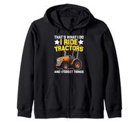 Eso es lo Que Hago I Ride Tractors and I Forget Things Sudadera con Capucha
