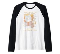 Eso es lo Que Hago Leo Libro Bebo té y sé Cosas Camiseta Manga Raglan