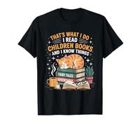 Eso es lo Que Hago Leo Libros para niños y sé Cosas Camiseta