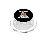 Eso Es Lo Que Hago Yo Leo Libros Hago Ganchillo Y Sé Cosas PopSockets PopGrip para MagSafe