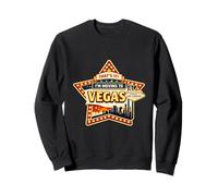 Eso es lo Que me Mudo a Las Vegas Estilo audaz Divertido Viaje Sudadera