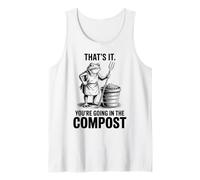 Eso es lo Que Vas en el Compost, Rana, Jardinero Camiseta sin Mangas