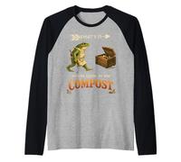 Eso es lo Que Vas en la Rana de jardín caprichosa de abono Camiseta Manga Raglan