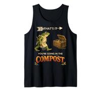 Eso es lo Que Vas en la Rana de jardín caprichosa de abono Camiseta sin Mangas