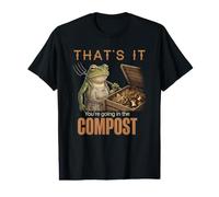 Eso es lo Que Vas en la Rana de jardinería Divertida de abono Camiseta gráfica económica