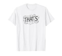 Eso es plátanos Divertido boceto Dibujado a Mano Doodle Fruit Pun Camiseta