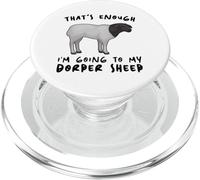 Eso es Suficiente Que voy - Granjero Criador Dorper Sheep PopSockets PopGrip para MagSafe