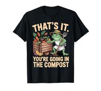 Eso es Todo lo Que Vas en el abono Funny Frog Gardener Camiseta