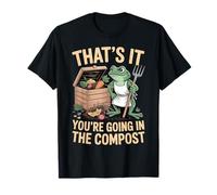 Eso es Todo lo Que Vas en el abono Funny Frog Gardener Camiseta