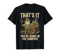 Eso es Todo lo Que Vas en el abono Funny Frog Gardener Camiseta