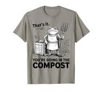 Eso es Todo lo Que Vas en el abono Funny Frog Gardening Camiseta