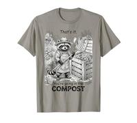 Eso es Todo lo Que Vas en el abono Funny Raccoon Gardener Camiseta