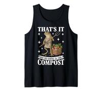 Eso es Todo lo Que Vas en el abono Meme Divertido Jardinería Camiseta sin Mangas