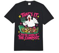 Eso es Todo lo Que Vas en el Compost Funny Goose Comfort Colors Adult Heavyweight T-Shirt