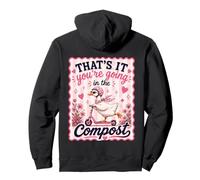Eso es Todo lo Que Vas en el Compost Goose Scooter Sudadera con Capucha