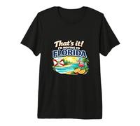 Eso es Todo, me mudaré a Florida Humor de Viaje Divertido Reubicarse Camiseta Premium