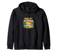 Eso es Todo, me mudaré a Florida Humor de Viaje Divertido Reubicarse Sudadera con Capucha