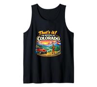 Eso es Todo, me Mudo a Colorado Divertido Estilo de Vida al Aire Libre zumbido Camiseta sin Mangas