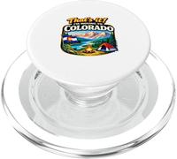 Eso es Todo, me Mudo a Colorado Divertido Estilo de Vida al Aire Libre zumbido PopSockets PopGrip para MagSafe