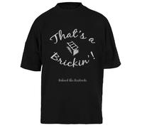 Eso Es Un Ladrillo Camiseta Unisex Negra Baggy tee para Hombre Mujer T-Shirt Unisex Schwarz Baggy tee Für Männer Frauen