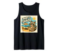 Eso es un sombreado Mapache Sombrilla De Playa Camiseta sin Mangas