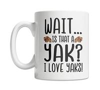 ¿Eso Es Un Yak? Me Encantan Los Yaks. Taza Con Asa Taza De Café Chic Tazas De Desayuno Para Oficina Hogar Escuela 330Ml