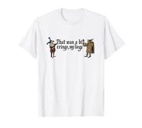 Eso fue Un Poco Cringe Divertido Gen Z Medieval Brainrot Gag Meme Camiseta