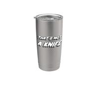Eso no es un cuchillo | Película de Australia de 1980 Vaso térmico de acero inoxidable de doble pared