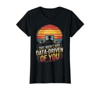 Eso no fue Muy basado en Datos de ti Cita Divertida de científico Camiseta gráfica económica, Mujer, Negro, M