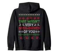 Eso no fue Muy basado en Datos de ti Funny Feo Navidad Sudadera con Capucha