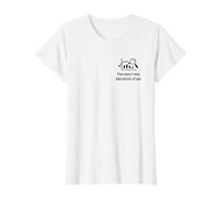 Eso no fue Muy basado en Datos de Usted Funny Scientist Analyst Camiseta gráfica económica, Mujer, Blanco, XS