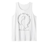 Eso no salió según lo planeado. Stickman Kicks Puede. Camiseta sin Mangas