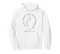 Eso no salió según lo planeado. Stickman Kicks Puede. Sudadera con Capucha