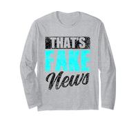 Eso Son Noticias Falsas, Derechos, Libertad de Prensa, periodismo. Manga Larga