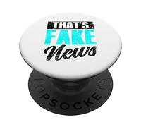 Eso Son Noticias Falsas, Derechos, Libertad de Prensa, periodismo. PopSockets PopGrip Adhesivo