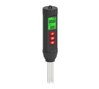 Esoil Inspector transportable para medir humedad y temperatura en dominios, invernaderos y laboratorios, probador compacto de conductividad del suelo con detección de temperatura de humedad en