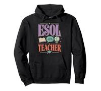 ESOL Profesor Aula Educación Aprendizaje de Idiomas Sudadera con Capucha