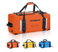 ESONE Bolsa de Viaje Impermeable para Hombres/Mujeres, Bolsas Secas para Kayak Mochila, Bolsa Seca Mochila Impermeable Duffel Bag Aplicable Boating Camping Paddle Board Surfing（90L）