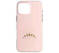 Esoteric Minimalist Moon Phases - Abstract Pink Moon Phases Carcasa para iPhone 16 Pro MAX