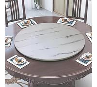 ESOYAWE Rotación De 360 Plato Giratorio De Madera para Mesa De Comedor, Ø 50 60 70 80 90 100 Cm Redondo Lazy Susan Placa Giratoria, Bandeja De Placa Giratoria con Cojinete Silencioso