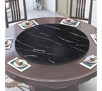 ESOYAWE Rotación De 360 Plato Giratorio De Madera para Mesa De Comedor, Ø 50 60 70 80 90 100 Cm Redondo Lazy Susan Placa Giratoria, Bandeja De Placa Giratoria con Cojinete Silencioso