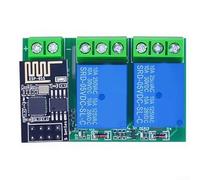 ESP-01S Módulo de relé WiFi, interruptor de control de hogar inteligente de 10 A para Arduino, operación remota inalámbrica, transmisión de 100 m y configuración de reproducción