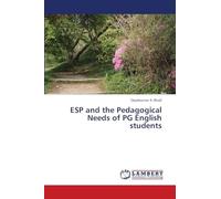 ESP and the Pedagogical Needs of PG English students