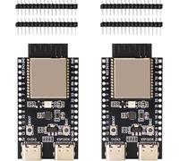 ESP-C6 ESP-C6-DevKitC-1-N4 Tarjetas de Desarrollo RUIZHI 2 Piezas ESP-C6-DevKitC-1-N4 Módulo Soportado WiFi Bluetooth 512KB 320KB ROM Type-C Interfaz Compatible con Arduino