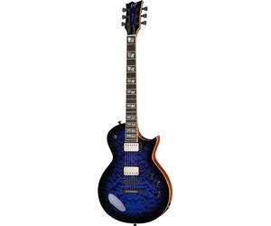 ESP Eclipse QM Dark Blue Sunburst