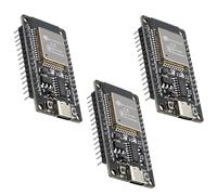 ESP ESP Mini Placa de Desarrollo RUIZHI 3 Piezas ESP-32S ESP-WROOM-32D Módulo WiFi Bluetooth Type-C Interfaz Chip CH340 Doble núcleo CPU Compatible con Arduino