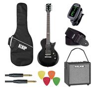 ESP LTD EC-10 Set Completo de Guitarra Eléctrica con Amplificador y Accesorios