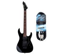 ESP LTD KH-202 BLK - Guitarra eléctrica Kirk Hammett Signature + cable jack keepdrum