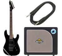 ESP LTD KH-202 BLK Kirk Ham Bundle
