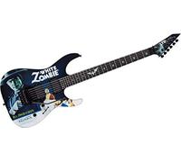 ESP LTD Kirk Hammett Signature White Zombie Graphic - Guitarra eléctrica